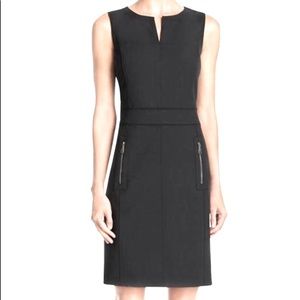 Tory Burch CHELSEA black sheath dress